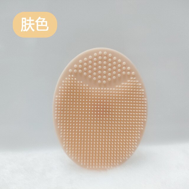 Brosse de massage en silicone souple pour le bain de bébé