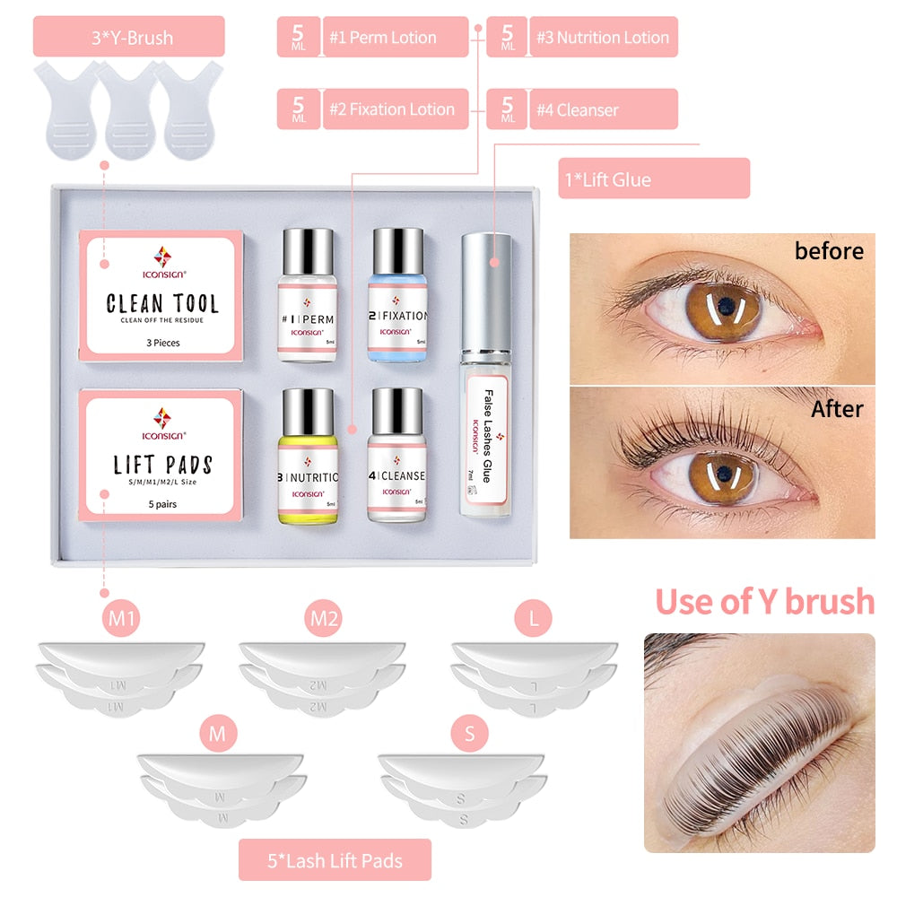 ICONSIGN Lash Lift Kit Wimpernlifting