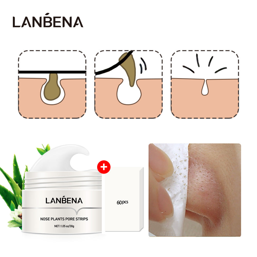 LANBENA Blackhead Remover Nose Pore Strip