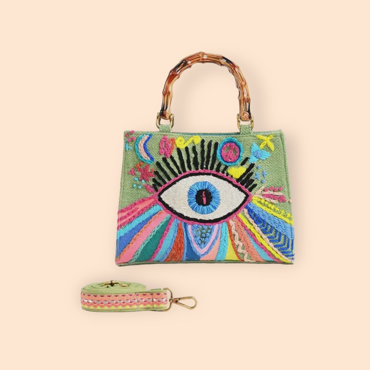 Groovy Evil Eye Handbag