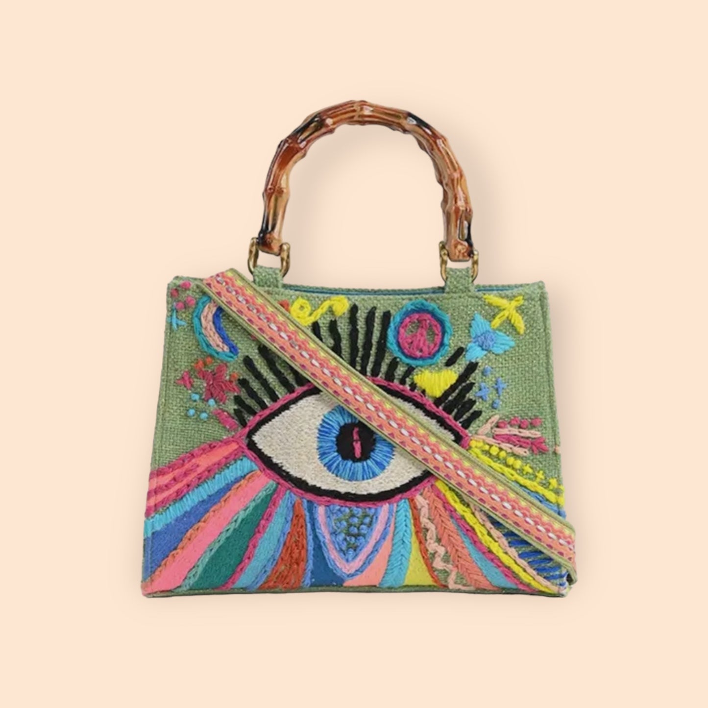 Groovy Evil Eye Handbag